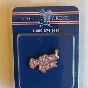 Coast Guard Girl Lapel Pin